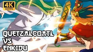 Quetzalcoatl vs Enkidu  FateGrand Order Babylonia  4K 60FPS [upl. by Katerina38]