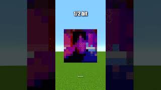 Minecraft Squid Game Front Man 64 bits 32 bits 16 bits 8 bits 4 bits 2 bits 1 bit [upl. by Nepsa461]