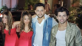 Siddharth Nigam Abhishek Nigam For An Chinki Minki Birthday Bash In Mumbai Today [upl. by Wang]