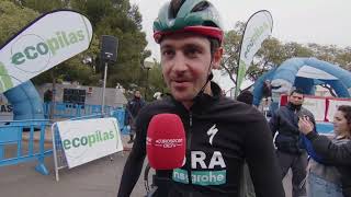 Emanuel Buchmann  Interview at the start  Trofeo Calvia 2023 [upl. by Eelarual]