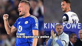 Jamie Vardys Epic Return Leicester vs Tottenham Highlights [upl. by Enybor406]