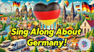 Sing Along About Germany Fun Kids Song About Food amp Adventure Nursery rhymes germany deutschland [upl. by Millur]