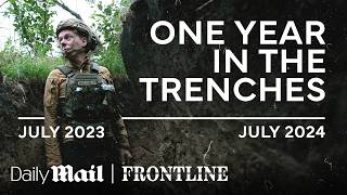 One Year Inside Ukraines Brutal Trenches  Frontline Marathon  Daily Mail [upl. by Yrehcaz]