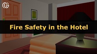 Fire safety in the Hotel [upl. by Ahsead]