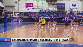 MHSAA Volleyball semifinals [upl. by Bhayani59]