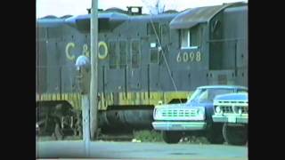 Western Maryland Railway in Elkins West Virginia 1986 [upl. by Neale]