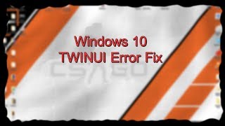 Windows10 TWINUI quotClass Not Registeredquot EZ Fix Movies amp TV [upl. by Imeka]