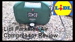 Lidl Parkside Air Compressor Review [upl. by Iny]