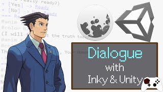 Making Dialogue with Inky and Unity Tutorial [upl. by Amber]