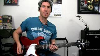 Decode by Paramore  Solo Lead Guitar Lesson easy with tab amp backing track [upl. by Urian]