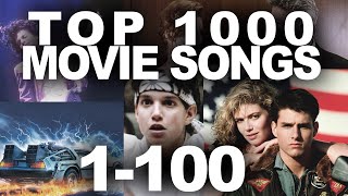 Top 1000 Songs From Movies Part 1 [upl. by Fidole]