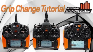 Spektrum Air Transmitter Orange Grip Change Tutorial [upl. by Jar]