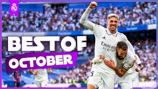 REAL MADRID  ALL GOALS OCTOBER 2022 [upl. by Huntley733]