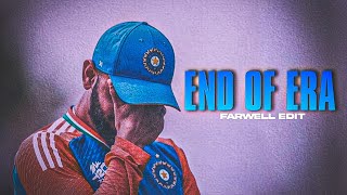 Virat Kohli Farewell Edit💙 ● Warriyo  Mortals ● Virat Kohli Retirement Edit😭 [upl. by Auhsuj]