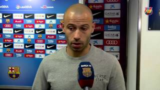 Mascherano and Busquets reflect on the defeat against Real Madrid [upl. by Latsyrd]