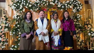 Sikkimese Wedding reception of CHULTIM and JIGMEE  Gangtok Sikkim [upl. by Colner]