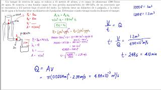 Física 2 Problemas de Dinámica de Fluidos [upl. by Mallon798]