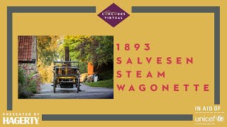 Class A PreWar Presentation  1893 Salvesen Steam Wagonette [upl. by Xonel]