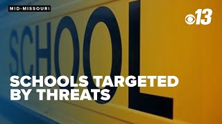 Several midMissouri schools targeted with threats [upl. by Sibylle]