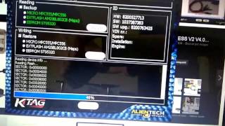 ECU EDC16C3 RENAULT KTAG READ BY TOPCAR [upl. by Essila]