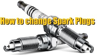 How to Change Spark Plugs NGK Iridium  AnthonyJ350 [upl. by Nirel]