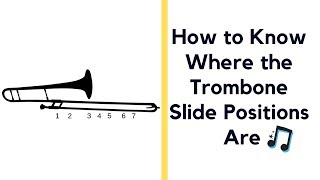 trombone slide positions [upl. by Ahsinrad]