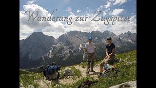 Zugspitze Tour von Ehrwald über das Gatterl und Knorrhütte zum TOP of Germany [upl. by Oisangi308]