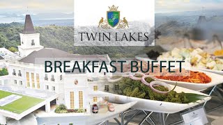 Twin Lakes Hotel Breakfast Buffet  Tagaytay Philippines [upl. by Cavit]