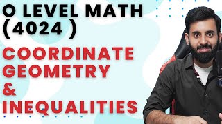 O level Math Paper 1  Coordinate Geometry and Inequalities  Past Papers [upl. by Giorgio]