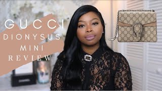 GUCCI DIONYSUS MINI  REVIEW [upl. by Murielle538]