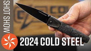 New Cold Steel Knives at SHOT Show 2024  KnifeCentercom [upl. by Yatnoed622]