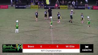 8U Coed Flag Football Championship Bows v Michigan Elite 2020 [upl. by Shotton756]