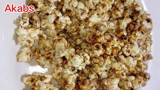 How to Make Movie Style Caramel Popcorn At Home [upl. by Krum]