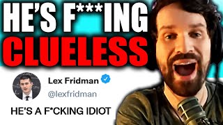 Lex Fridman OBLITERATES Destiny For HIS ABSURD Comment About Joe Rogan LIVE [upl. by Eiznikam]