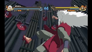 Jiraiya Vs Pain  Naruto Ultimate Ninja Storm Connection  Battle Gameplay [upl. by Yraillih]