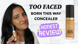 Too Faced Born This Way Concealer Honest Review  Is It Worth the Hype [upl. by Cahilly]