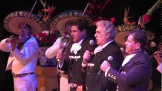 Placido Domingo  El Rey  Mariachi Real De Mexico [upl. by Asirret]