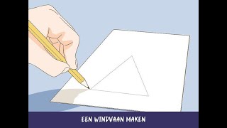 Een windvaan maken [upl. by Atilol]