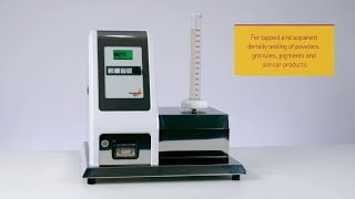 Pharma Test PTTD300 Tapped Density and Apparent Density Testing Instrument – for Powder Testing [upl. by Atirrehs]