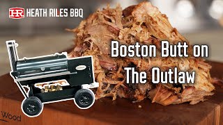 Boston Butt Pulled Pork Sandwich  Outlaw Smoker  Heath Riles [upl. by Eirroc]