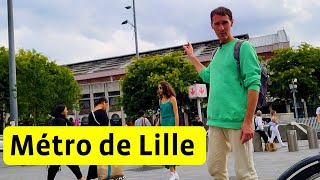 Reportage Métro de Lille sur le Réseau de Transport Ilévia [upl. by Hauser206]