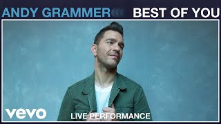 Andy Grammer  quotBest of Youquot Live Performance  Vevo [upl. by Nuahsor]