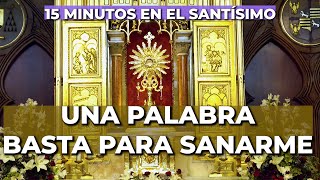 Oración por la SALUD de los ENFERMOS  15 minutos en el Santísimo [upl. by Acimahs]