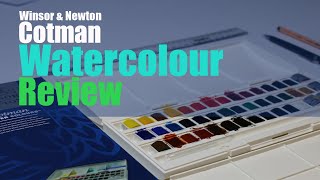 WINSOR and NEWTON WATERCOLOR Set Review [upl. by Roinuj]