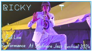 Ricky T Full Live Performance At Soufriere Jazz Festival 2024 [upl. by Loeb]