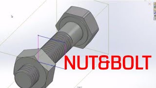 Catia V5  Easy to make Nut amp Bolt [upl. by Savannah]