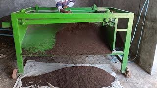 वर्मीकंपोस्ट छानने वाली मशीन  Vermicompost Sieving Machine [upl. by Ahsien]