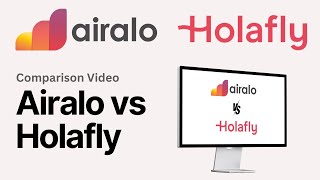 Airalo vs Holafly 2024  eSIM Review Plans ProsCons amp More [upl. by Vogele]