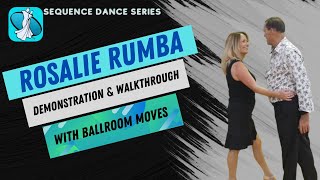 Rosalie Rumba Sequence Dance Instruction [upl. by Oettam358]