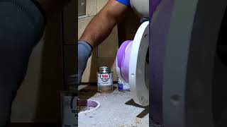 How to Install a Toilet Flange shorts [upl. by Dimah]